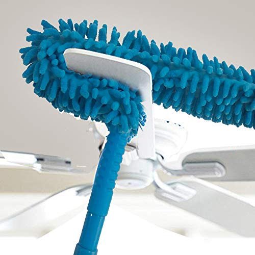 2024 New Flexible Fan Dusting Brush (Non-disassembly Cleaning) - Microfiber  Dust Collector, Bendable Dusting Brush for Electric Fan, Multifunctional