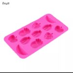 silicon-fruit shape ice mold