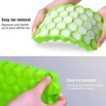 Honey Comb Silicone Flexible Ice Cube Molds