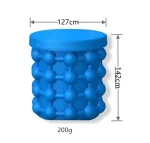 Silicone Ice Cube Maker Portable Bucket Ice Gennie