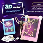 LED-3D Writing Glowing Pad For Kids