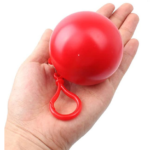 rain-coat -key chain-ball