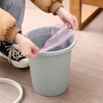 100Pcs Household Disposable Trash Pouch 5 Rolls 1 Pack