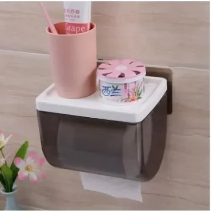 wall-mounted -tissue-roll-hanging -organizer