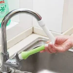 Multifunctional Water Faucet long Cleaning Brush 360 degree rotating faucet shower brush availble in best prices