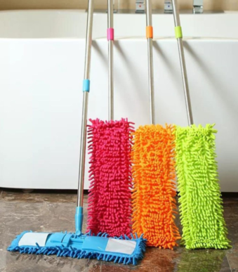 Micro-Fiber Cleaning Duster Mop With Extendable Stick