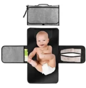 Baby Diaper Changing Mat - Waterproof Changing Pad - 3in1