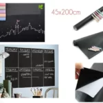 Can be cut out and pasted onto walls, cupboards, and flat surfaces.