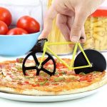 Bicycle Pizza Cutter Unique Style Double Pizza Cutter