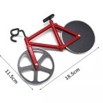 Bicycle Pizza Cutter Unique Style Double Pizza Cutter