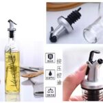 Transparent Glass Oil Bottle