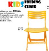 Colouful Foldable Chair For Kids