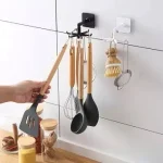 360 Degrees Rotated Kitchen Hooks Self Adhesive