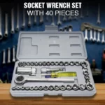 40 Pcs Combination Socket Wrench Set
