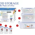 Pack Of 6 - Fresh Food Keeping Storage Bundle Pack