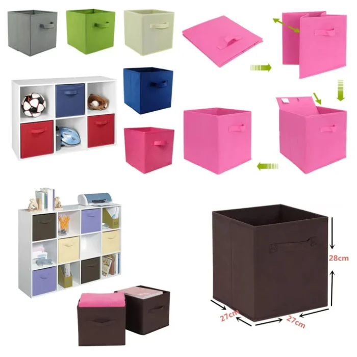 Non-Wooven Cube Storage Box
