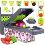 12 in 1 Vegetable Cutter Multifunctional Manual Chopper