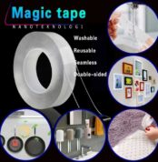 Double Sided Nano Tape 3 Meters Washable Removable Transparent Waterproof Reusable Home Gadgets