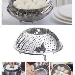 Flower Folding Momo Steamer