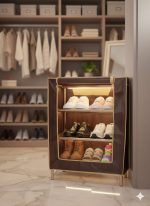 Are you tired of cluttered entryways, messy closets, or shoes scattered around your home? Our Plastic Covered Shoe Rack